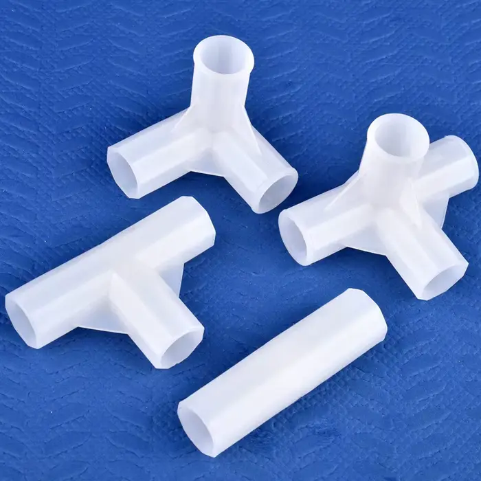 Support de Joint à quatre voies en T, diamètre intérieur 13mm, pour fleurs, plantes, connecteur de S