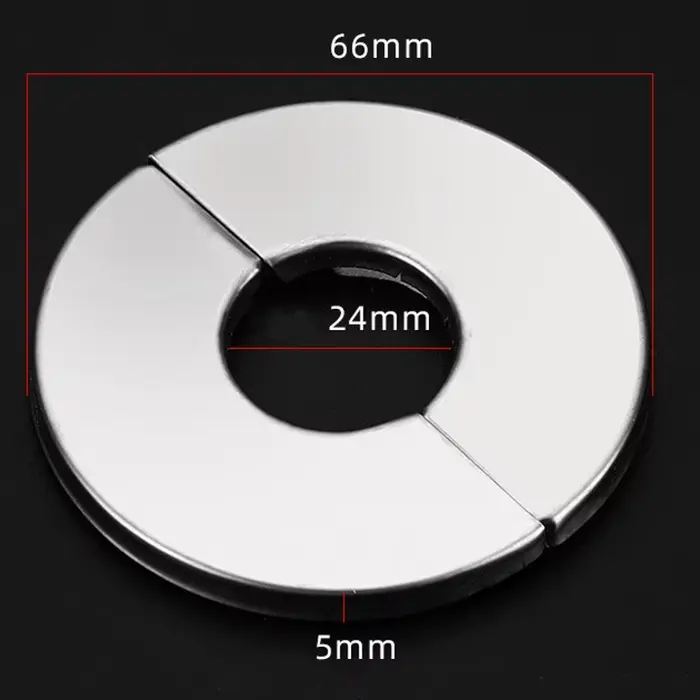 Couvercle de robinet décoratif en acier inoxydable moderne et simple à offrir pour moderniser la cuisine et ses accessoires