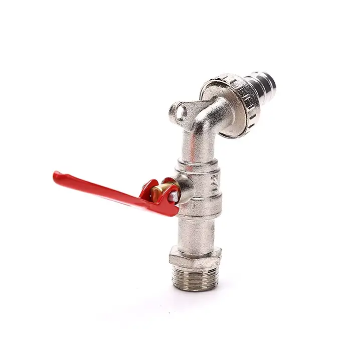 Robinet d'eau en alliage de Zinc de 1/2 pouces, robinet verrouillable, tuyau d'arrosage avec serrure