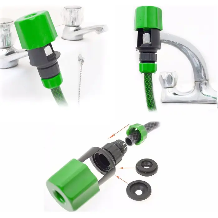 Connecteur de tuyau universel pour robinet de cuisine