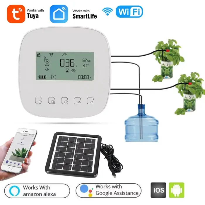 Contrôleur d'irrigation par Micro-goutte WiFi Tuya