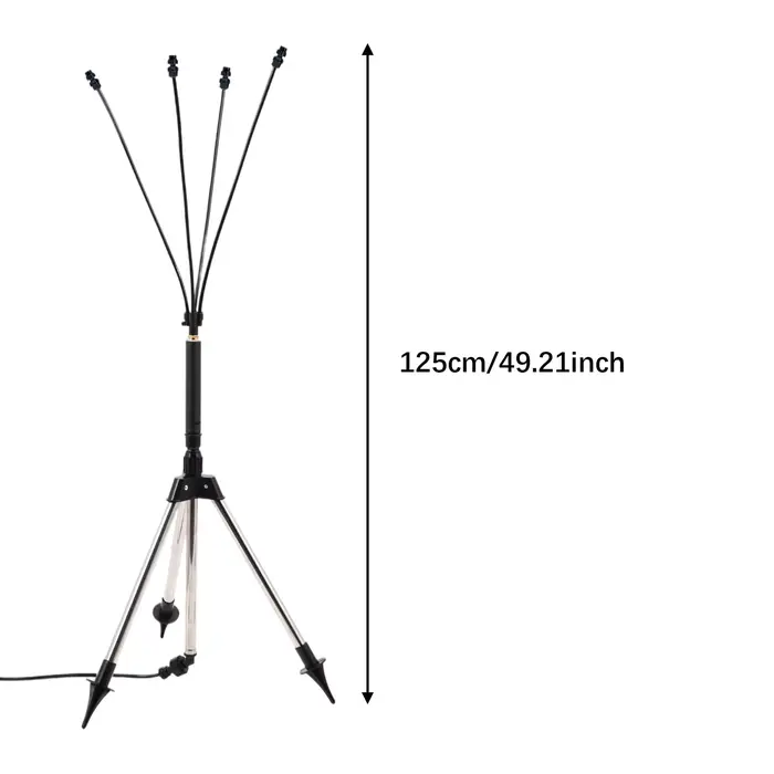 Ensemble d'arroseurs rotatifs automatiques sur pied, accessoires de jardin, système d'irrigation hau