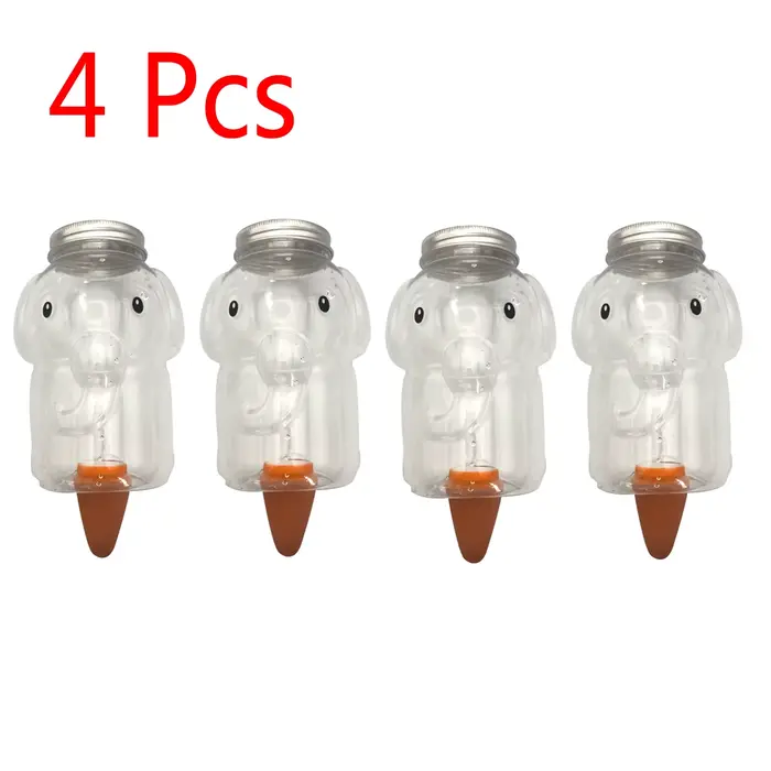 4pcs Automatic Flower Watering Device Plant Water Dripping Household Watering Indoor Outdoor Potted 