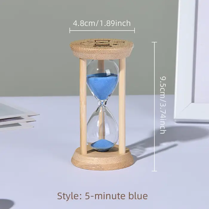 Minuterie sablier en bois pour cuisine, bureau, salon, jouets éducatifs pour enfants, cadeau d'anniversaire, design unique et pratique