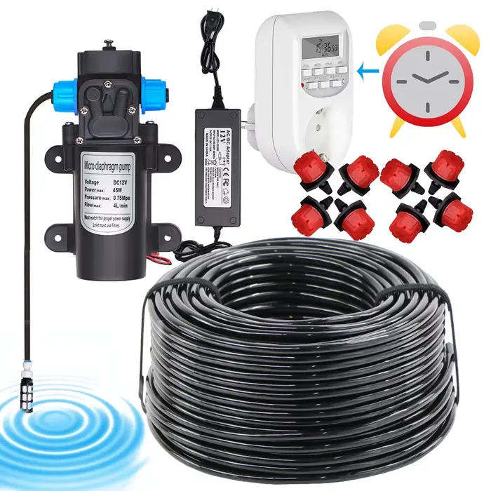 Pompe auto-amorçante 60W, système d'arrosage de jardin, alimentation électrique, synchronisation 5-3
