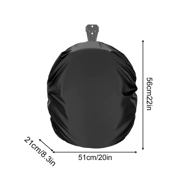 Housse de tuyau en tissu Oxford robuste - Sac de protection anti-poussière pour enrouleur