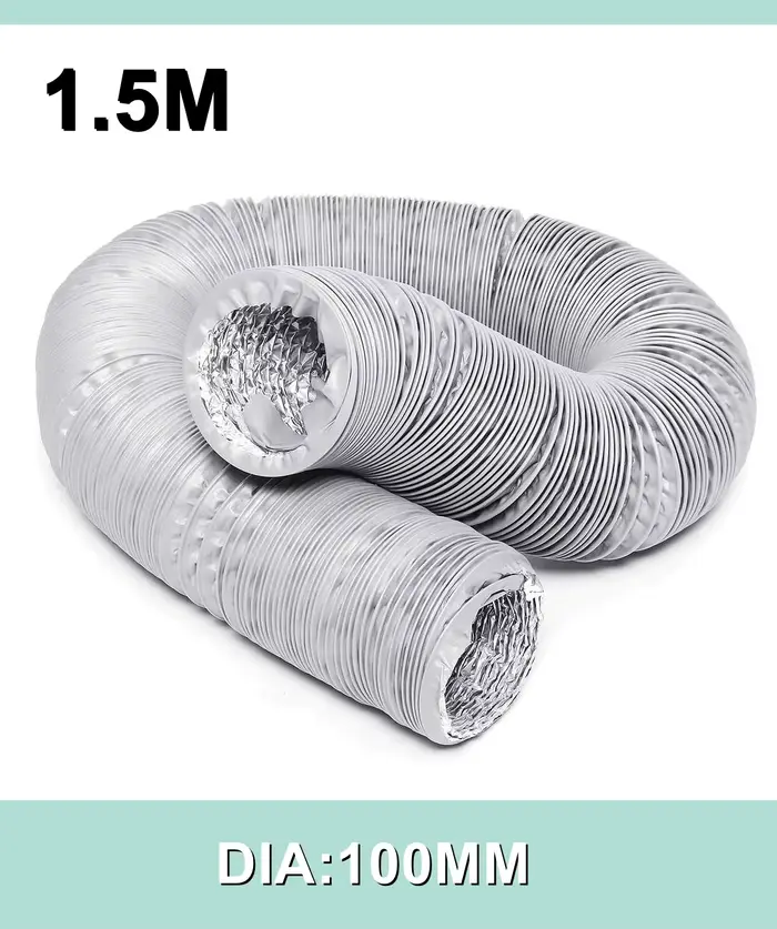 80mm/100mm/110mm/130mm/150mm climatiseur Portable tuyau de ventilation d'échappement Flexible