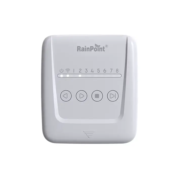 Contrôleur d'irrigation WiFi Rainpoint, minuterie d'arrosage pour jardin, système d'arrosage intelli