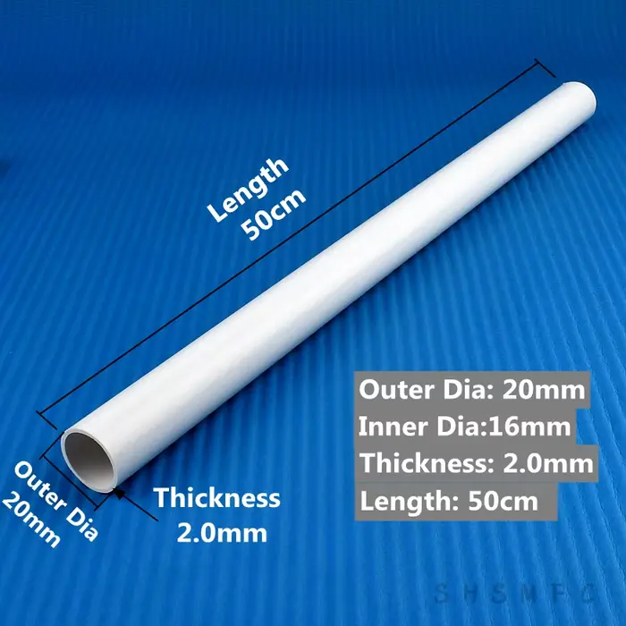 Tuyau enroulable en PVC blanc pour jardin et agriculture 50cm diamètre 20-63mm irrigation aquarium jardinage entretien durable résistant polyvalent occasionnels cadeau