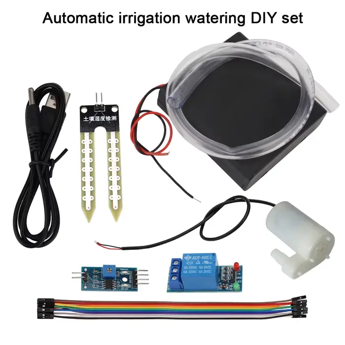 Kit de Module de pompe à eau, détection automatique de l'humidité du sol, système d'irrigation goutt