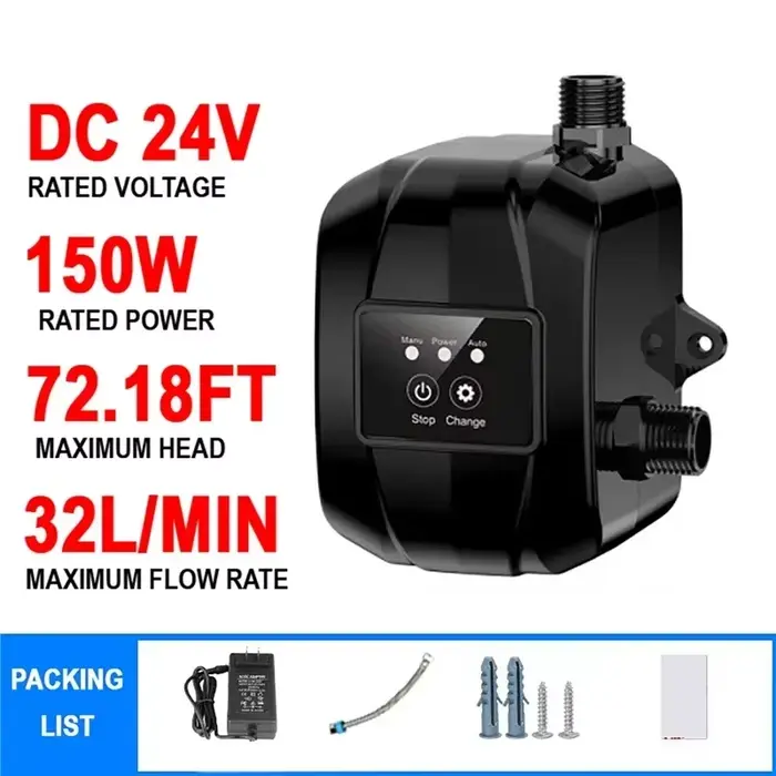 Pompe de surpression d'eau pour maison appartement 24V