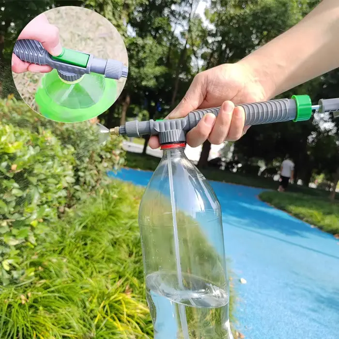 Artefact d'arrosage de jardin, bouteille de boisson, pulvérisateur de Cola, tête de pulvérisation un