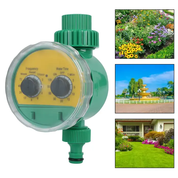 Valve de système d'arrosage électronique, dispositif de contrôle, minuterie, contrôleur d'irrigation