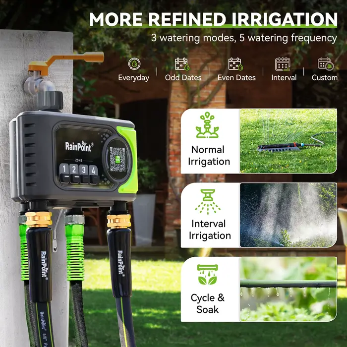 Minuterie d'eau WiFi pour jardin