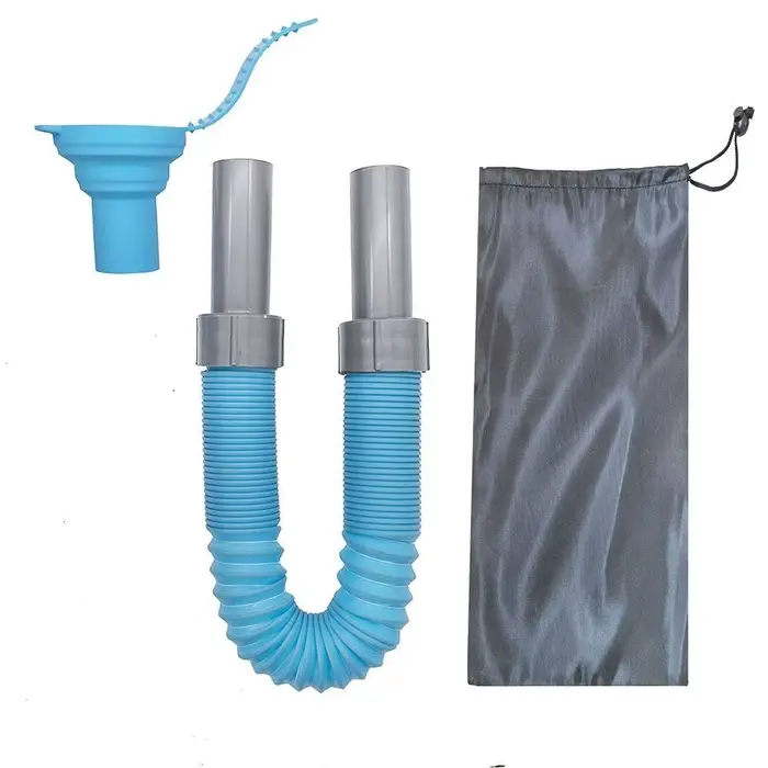 Tuyau d'arrosage télescopique extensible anti-éclaboussures en silicone pour l'extérieur avec sac de