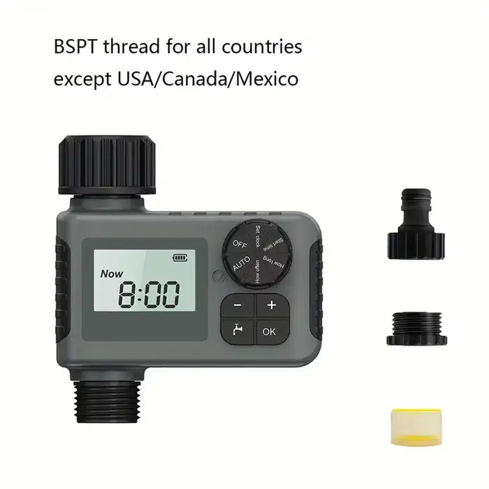 Programmateur d'arrosage automatique intelligent, système d'irrigation par pulvérisation, robinet de
