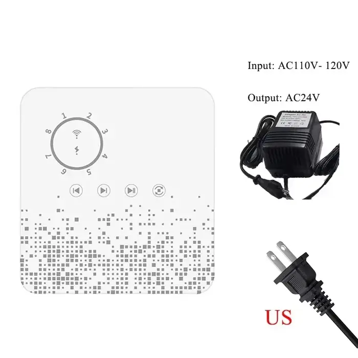 Contrôleur d'arrosage WiFi intelligent, programmateur d'irrigation automatique 8 zones, minuterie av