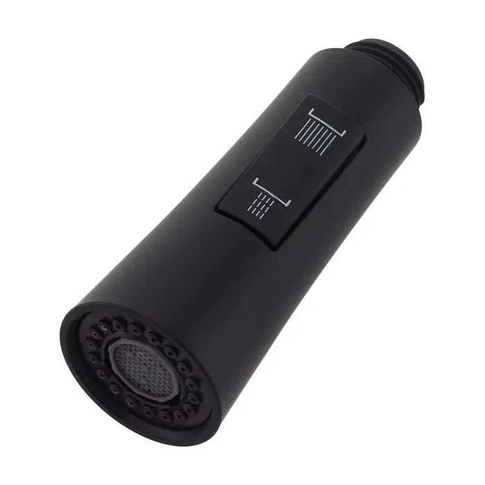 Tête de pulvérisation d'eau en ABS pour robinet de cuisine, design élégant, débit confortable, utilisation durable, idéale pour cuisine moderne, offerte en blanc, bourgogne, jaune, rouge