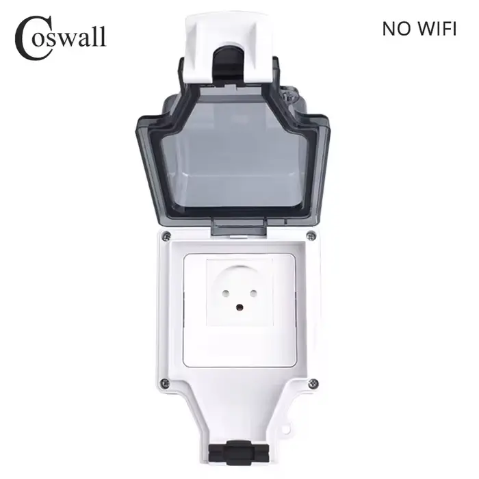 Coswall Tuya Wifi IP66 étanche israël prise minuterie interrupteur Programmable travail avec Alexa G