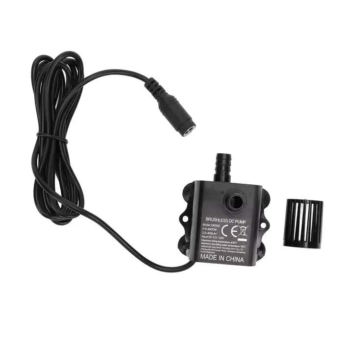 Pompe à eau Submersible DC 12V 10W 0-400L/H Micro