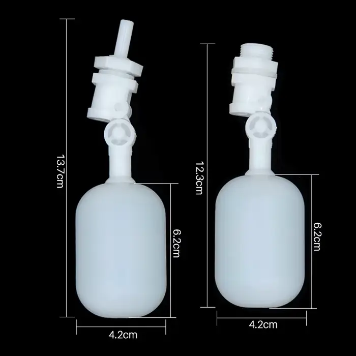 Vanne à bille flottante à remplissage automatique réglable, interrupteur de commande d'eau pour tour