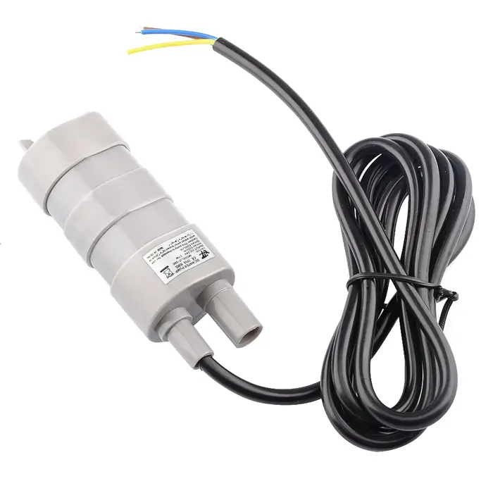 Pompe à eau Submersible JT-500 DC 12V 24V, Micro moteur, 5 mètres, 10L/M, câble de pompe à eau haute