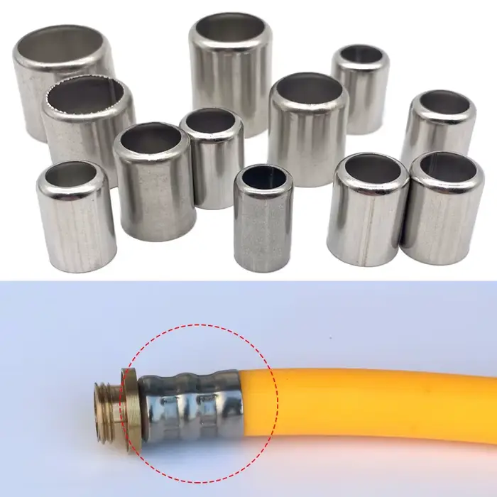 Connecteur de sertissage de tuyau de pulvérisation agricole, outils de sertissage de tuyau, manchon 