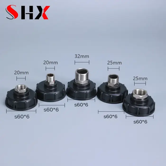 Adaptateur de réservoir IBC épais de 1000l