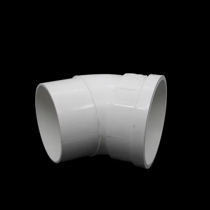 Tuyau de vidange blanc en PVC