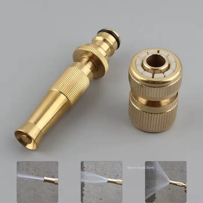 Buse de pulvérisation pistolet à eau en laiton haute pression