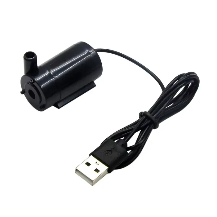 1 pièces DC 3-5V USB Micro Mini pompe à eau Submersible