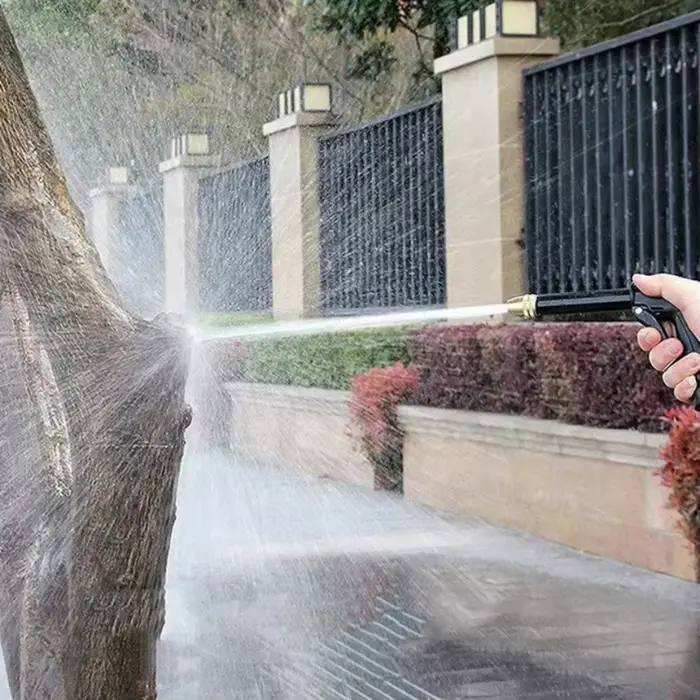Pistolet à eau haute pression lance de jardin robuste pour nettoyage efficace jardinage et lavage de véhicules occassions spéciales