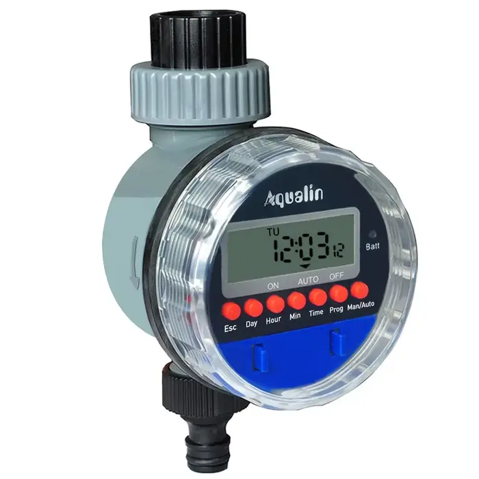 Minuterie d'arrosage électronique avec écran LCD