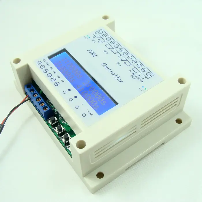 DC6V-40V 4-Channel Programmable Digital Time Timer Contrmatérielle