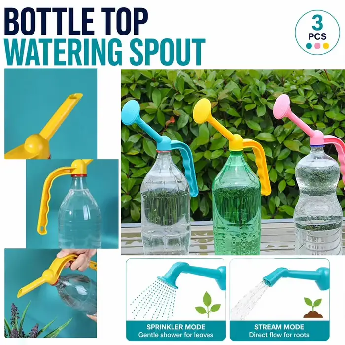 Bouteille pulvérisatrice d'eau manuelle double usage pour jardinage