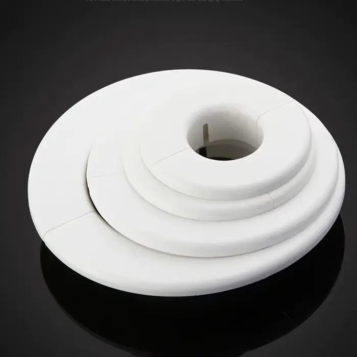 Couvercle de trou de tuyaux PP 40-80mm pour installation de climatisation et de chauffage, couleurs variées pour améliorer l'esthétique de votre intérieur, facile à installer, résistance aux variations de température, pour tous les projets de rénovation et de maintenance de votre habitat