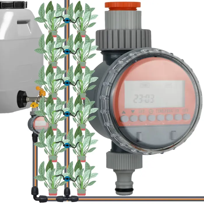 KESLA-Valve à Bille d'Irrigation existent LCD Contrôleur Électronique, Minuterie pour l'Eau Précieus