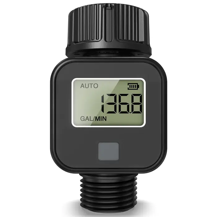 Débitmètre d'eau numérique haute précision IP6X mesure la consommation