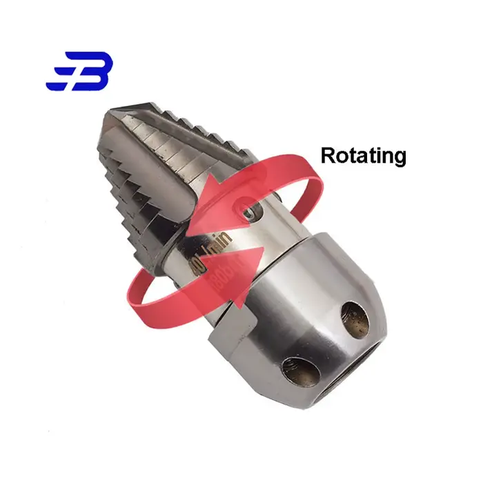 Buse rotative haute pression 1/2 3/8, buse rotative pour égouts, nettoyage à haute pression, pistole