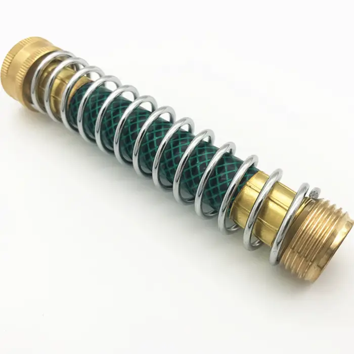 Robinet d'arrosage Anti-flexion, tube à ressort 3/4 "mâle x femelle BSP, adaptateur de tuyau en lait