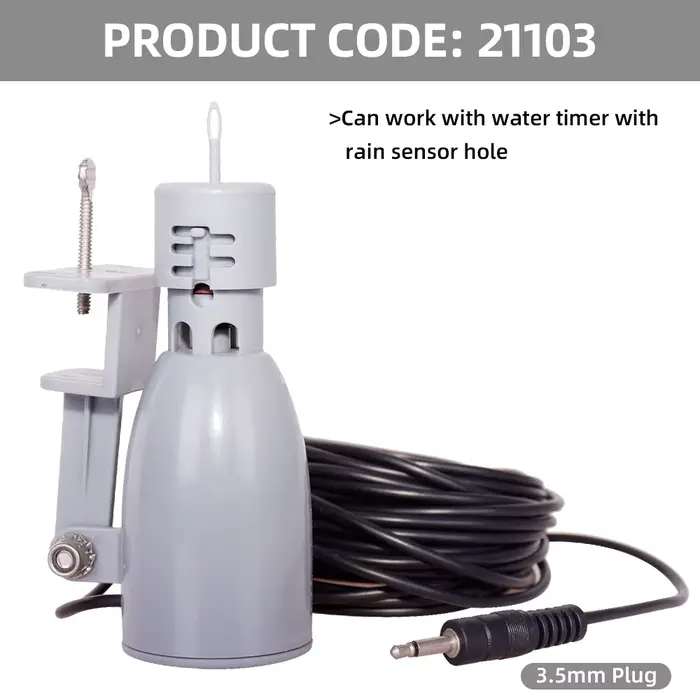 Mini capteur de pluie pour système d'arrosage automatique, minuterie d'eau pour jardin et Irrigation