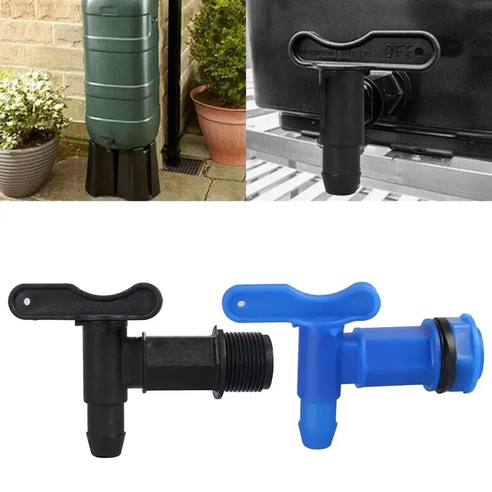 IBC barils eau bout à bout robinet auto-fait en plastique robinet pour bière brassage de pluie réser
