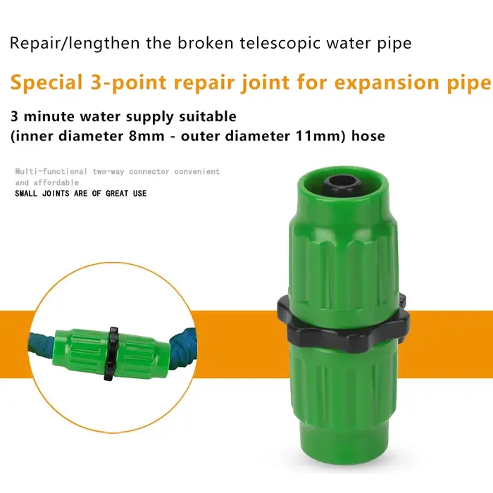 Connecteur de tuyau de réparation de raccord multifonction, adaptateur de tuyau d'arrosage de jardin