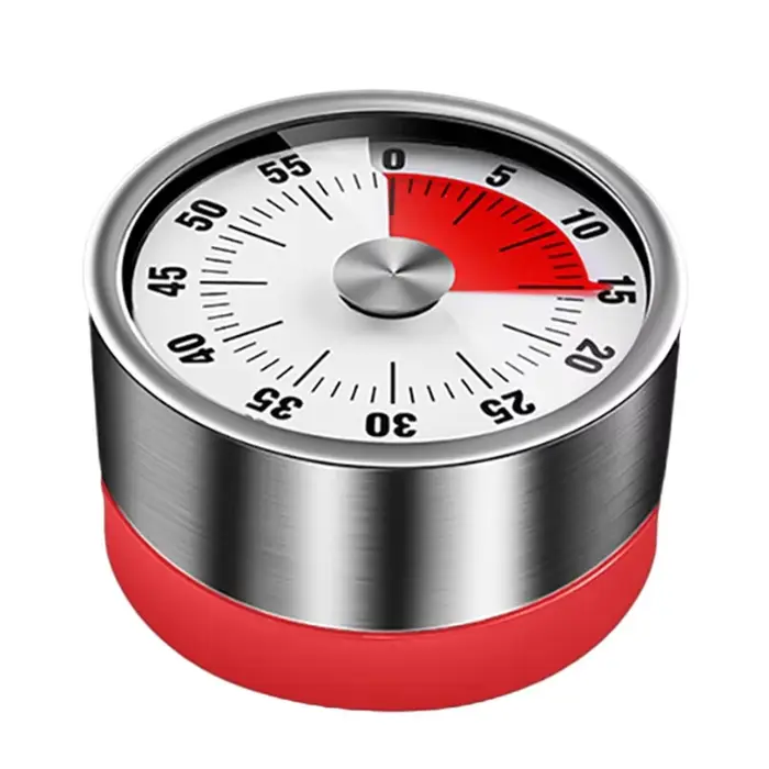 Minuterie numérique en alliage d'aluminium minuterie de cuisine timer électronique minuterie de comptage à rebours minuterie de réveil gadget d'accessoire de cuisine pour maison et jardin occasions spéciales