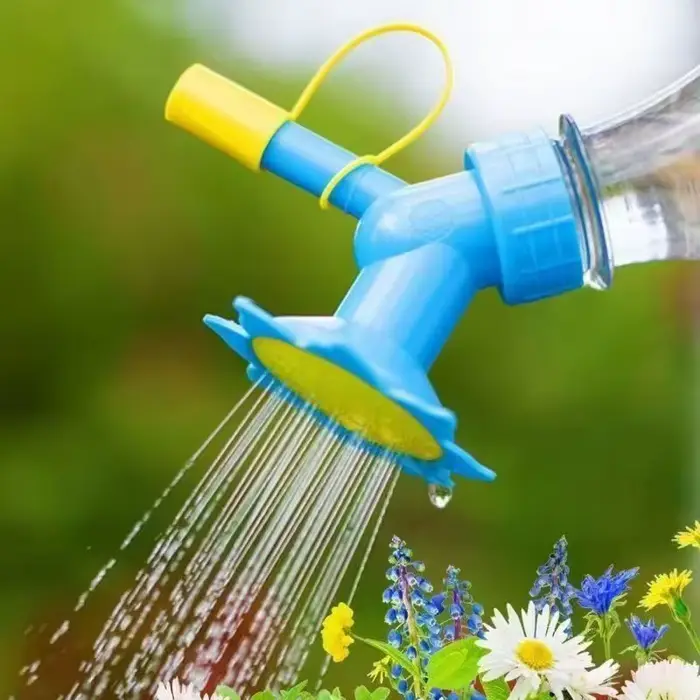Arrosoir, pomme de douche à double tête tournesol, outil d'irrigation succulente, bouteille de boiss