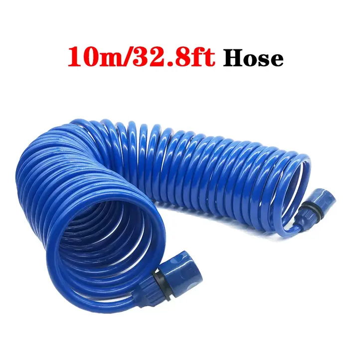 Tuyau d'arrosage EVA rétractable extensible 10/15m, tuyau d'eau de ressort Portable pour lavage de v