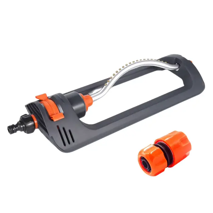 Arroseur oscillant pour pelouse, arroseur pivotant à 16 buses, pulvérisateur de jardin, dispositif d