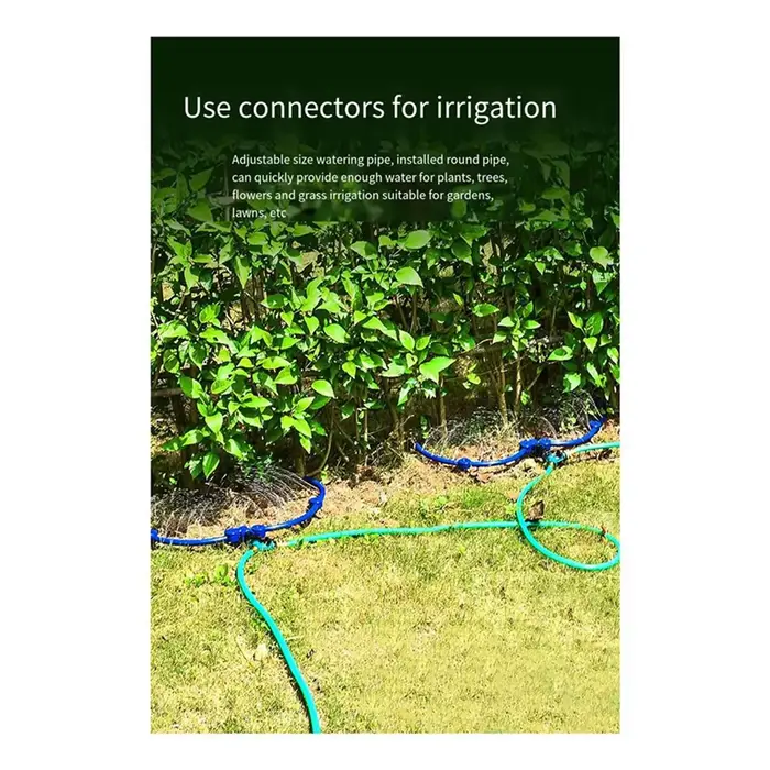 A69E4X 360 ° Système d'eau d'arbre, outil d'arrosage des racines d'arbre, système d'irrigation par a