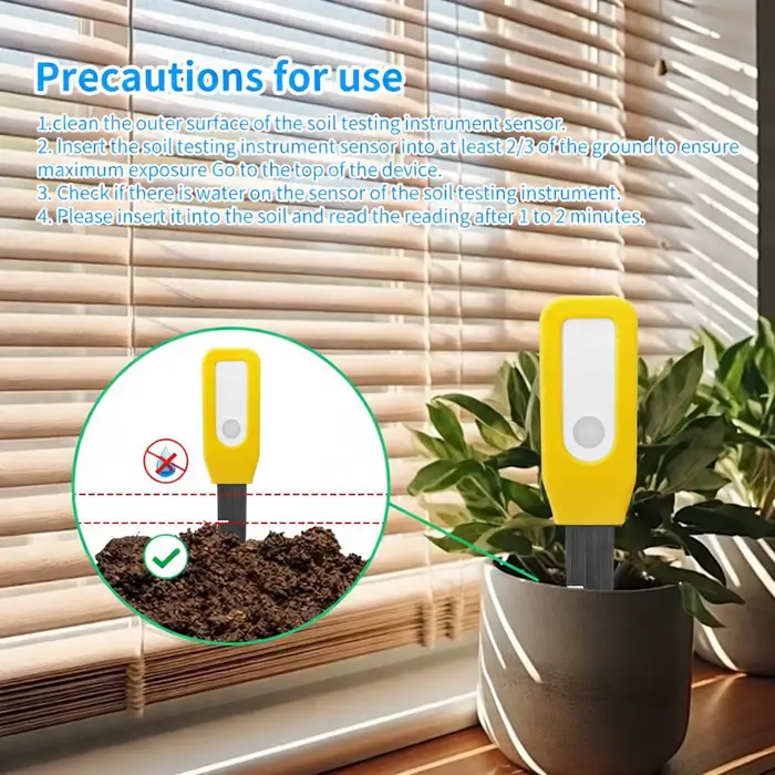 Capteur de température et d'humidité du sol WiFi Tuya pour jardin et plantes, système de maison intelligente, surveillance en temps réel, plateforme de maison intelligente compatible, installation facile, gestion efficace des plantes