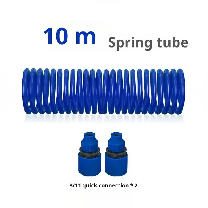 Tuyau d'arrosage EVA rétractable extensible 10/15m, tuyau d'eau de ressort Portable pour lavage de v